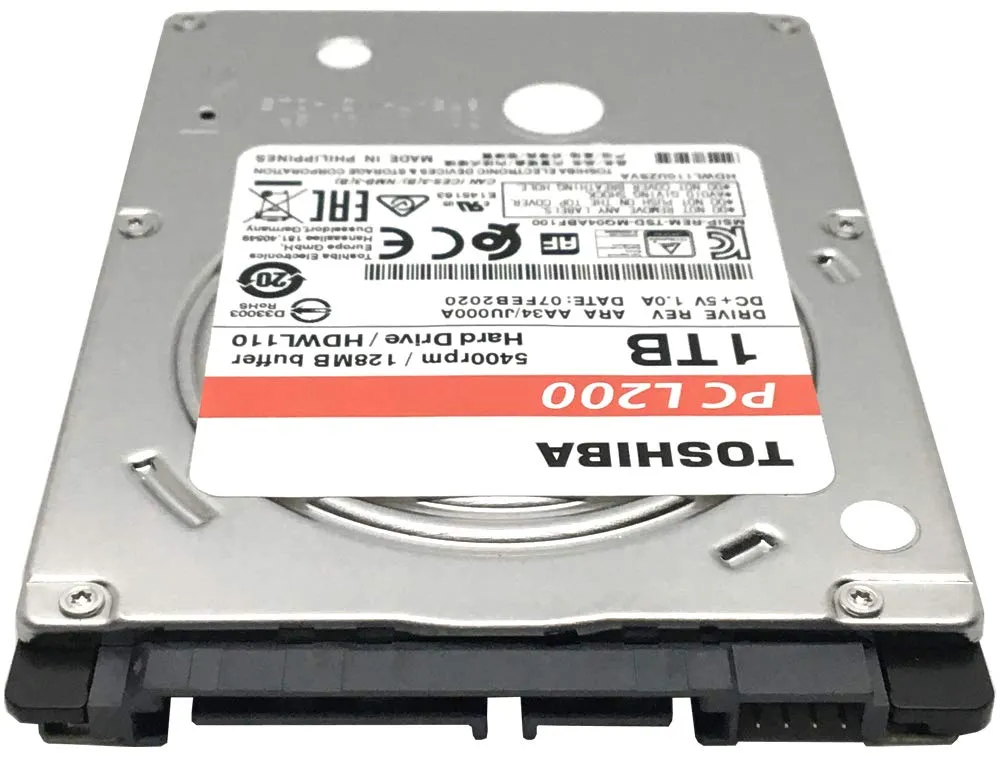 Toshiba Internal Laptop Hard Disk Sata 1TB view 2